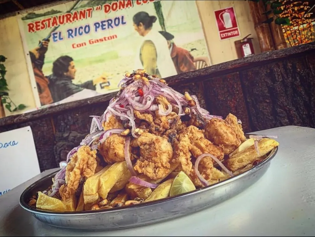 carta del restaurant doña luzmila - Jalea para 3