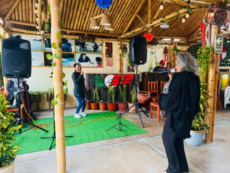 Historia del Restaurant Doña Luzmila - cantante restaurante doña luzmila