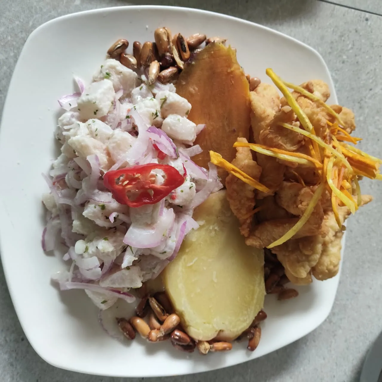 Mollendo -restaurante doña luzmila doble ceviche ch p/p